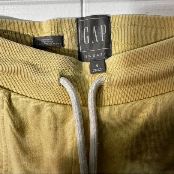 Pale yellow small gap sweat set short sleeve - Picture 7 of 12